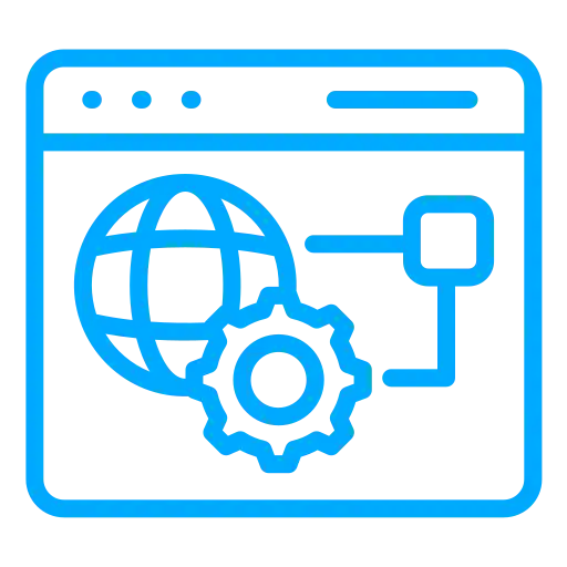 A web interface showing digital marketing and web services provided by the best digital marketing company in Malappuram